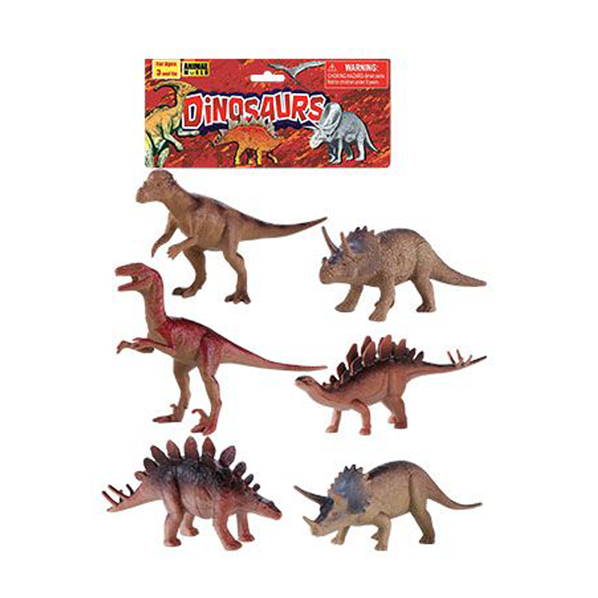 Dinosaurs Play Set (6 Pcs Set)