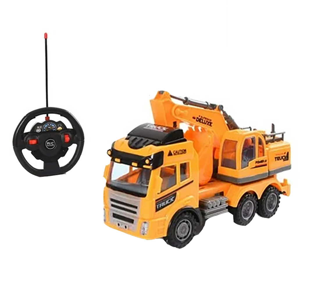 10.5 inches Remote Control Construction Truck Vehicle With Light Jumbo Size