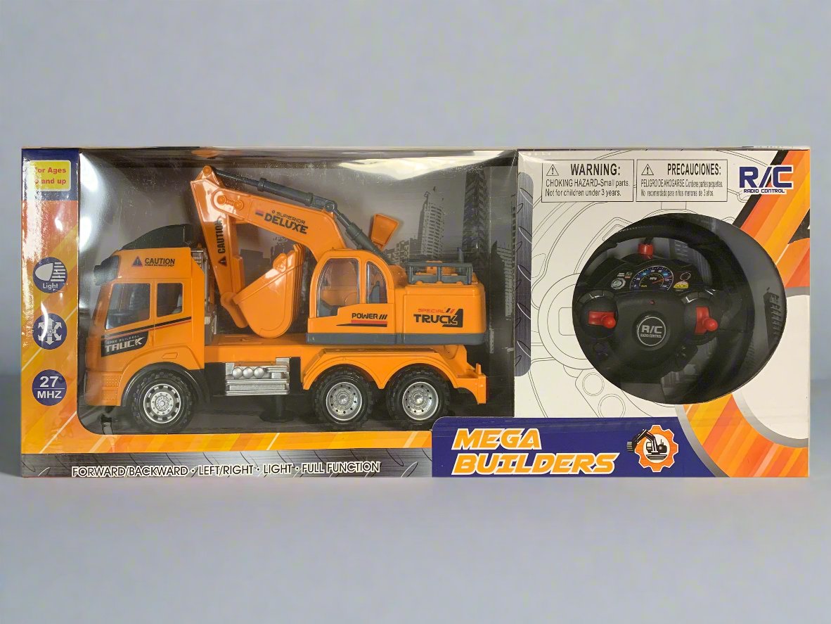 10.5 inches Remote Control Construction Truck Vehicle With Light Jumbo Size