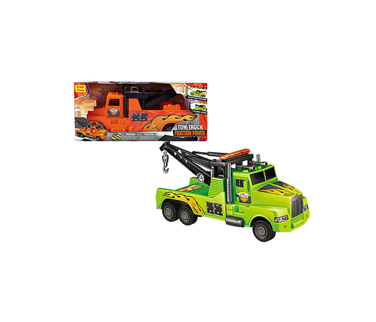 2 Packs of 11 Inches Friction Mega Tow Truck